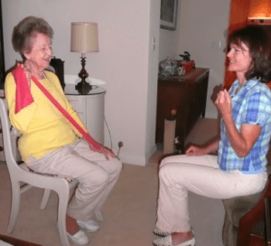 Woman Seated Exercise