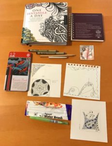 Zentangle Book and Accessories