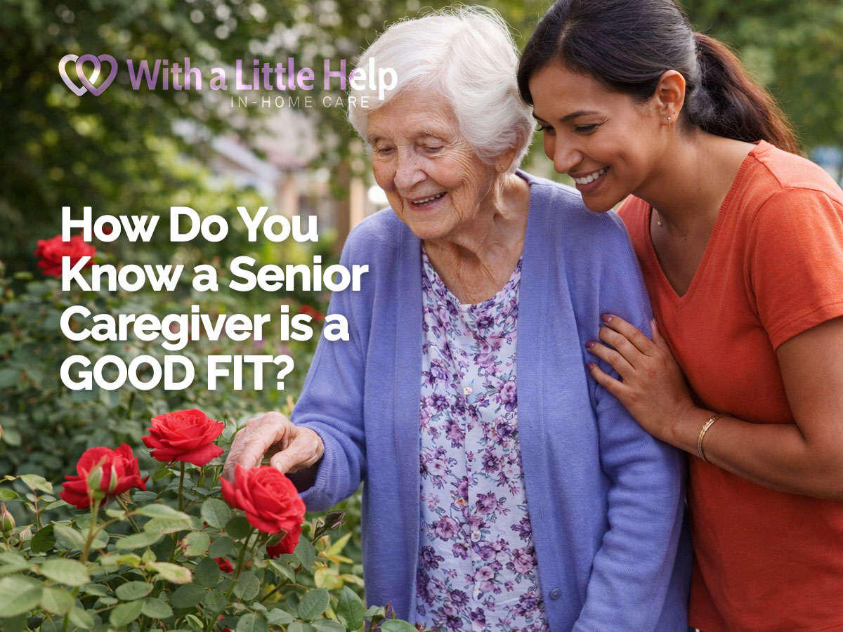 How Do You Know a Senior Caregiver Is a Good Fit? - With A Little Help