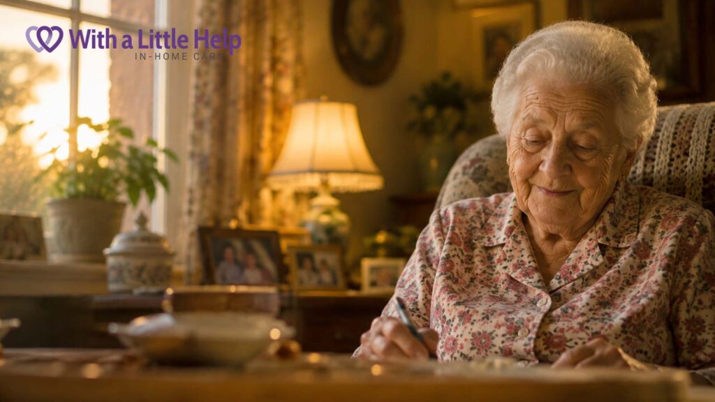 Seniors with memory loss can benefit from familiar surroundings, predictable routines, and the comfort of home.